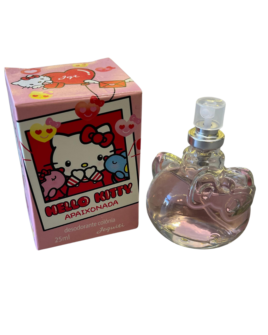 Perfume Infantil Feminino Hello Kitty Apaixonada - Jequiti 25ml