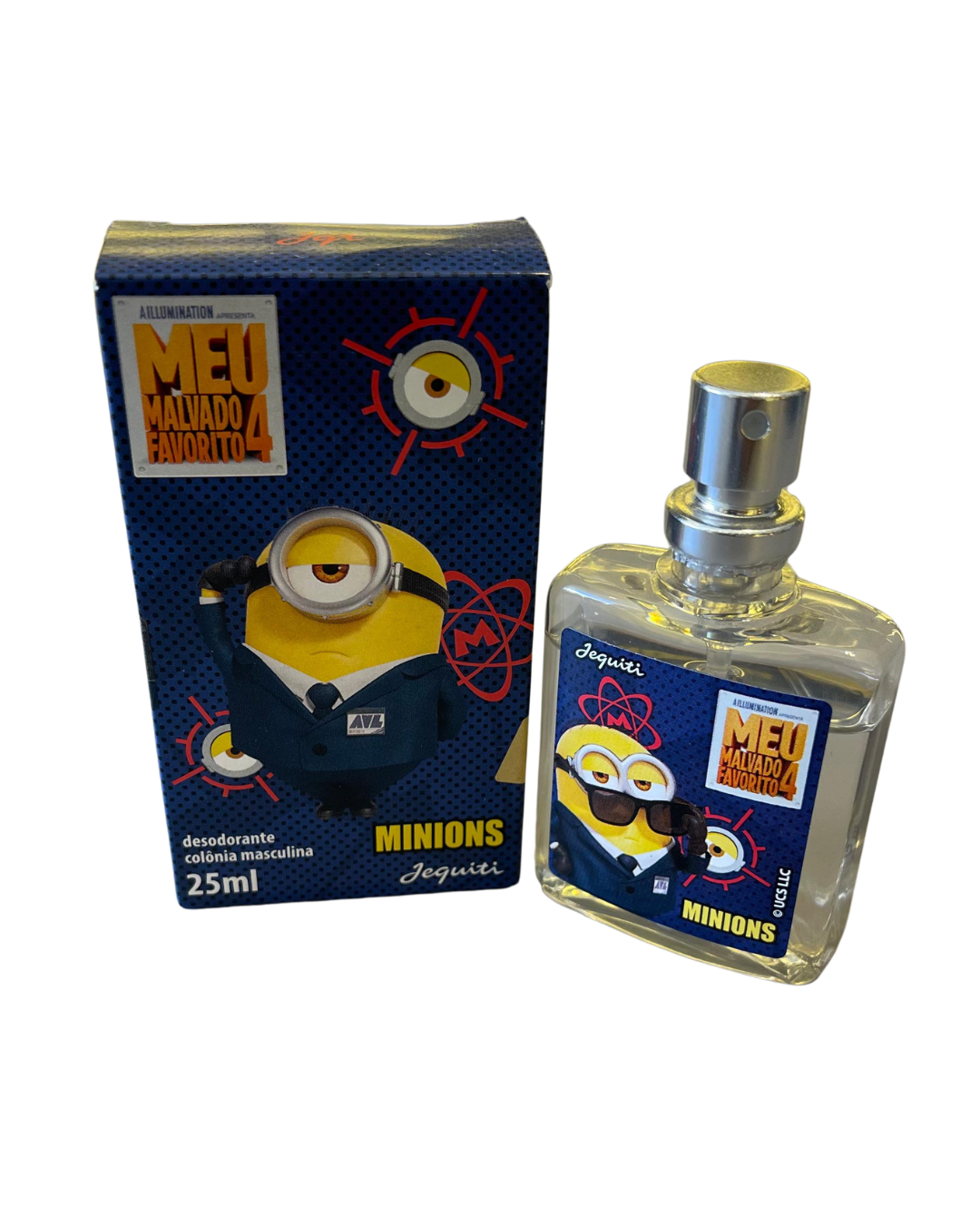 Perfume Infantil Masculino Minions- Jequiti 25ml
