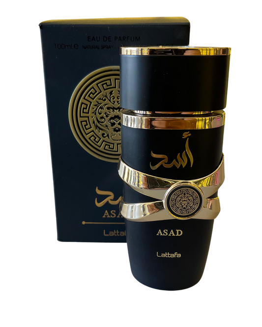 Perfume Árabe Asad Black EdP - Lattafa (Decant)