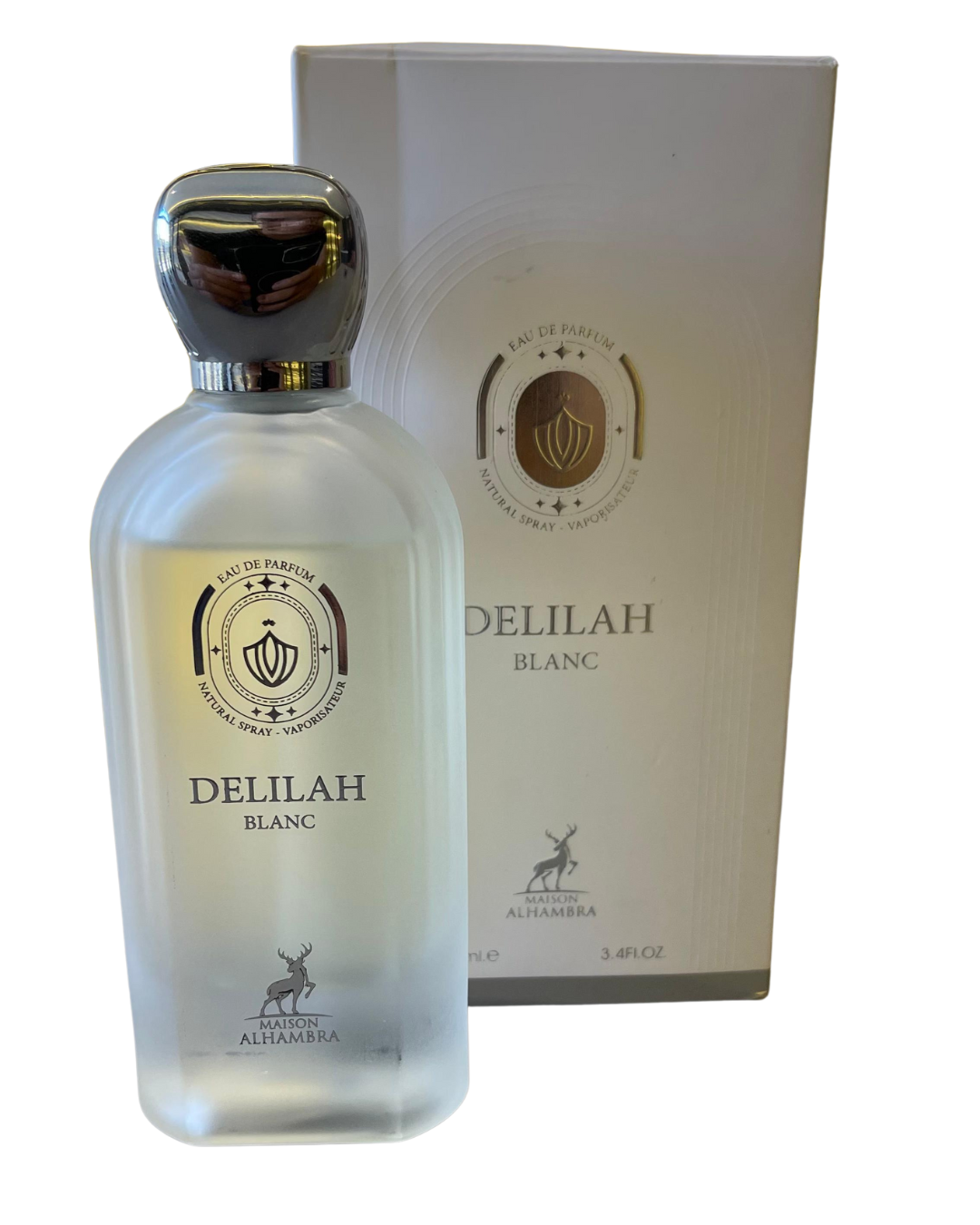 Perfume Árabe Delilah Blanc EdP - Maison Alhambra (Decant)