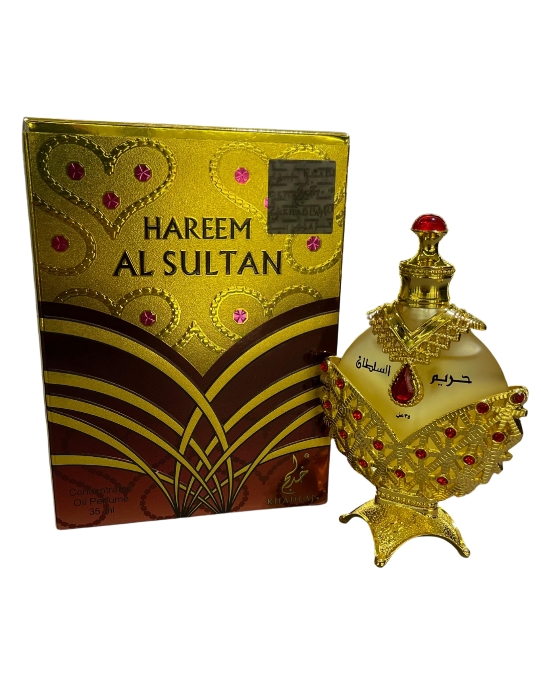 Perfume Árabe Hareem Al Sultan Oil Perfume - 35ml + Brinde de perfume de bolso 30ml Khadlaj