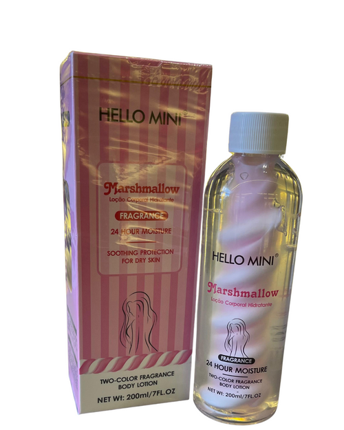 Loção Corporal Hidratante Marshmallow - 200ml Hello Mini