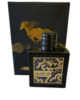 Perfume Árabe Qaed Al Fursan Preto - 90ml Lattafa
